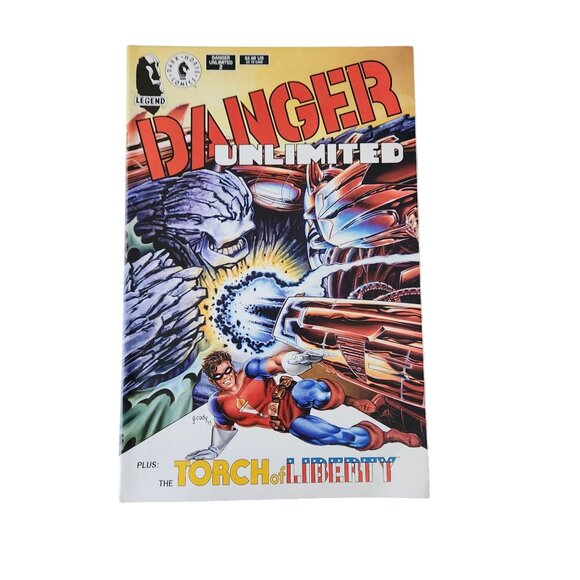 Dark Horse Danger Unlimited #2 1994 Comic Book Collector Bagged Boarded - Picture 1 of 2